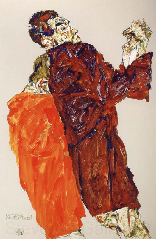 Egon Schiele The Truth was Revealed Norge oil painting art